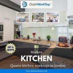 DialAWorkTop offers the best quartz kitchen worktops in London, combining durability with elegance. Our countertops are known for their quality and come in various colors and styles to match any kitchen. With DialAWorkTop, you get both beauty and practicality, ensuring your kitchen is both stunning and functional.