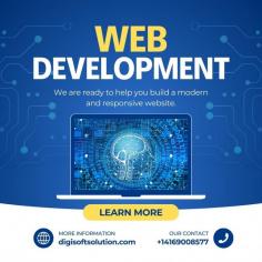 Digisoft Solution is a premier web development company in the USA, dedicated to creating modern, responsive websites tailored to your business needs. Our expert team ensures your online presence is impactful and effective. Contact us today to learn more!"
https://www.digisoftsolution.com/website-development-services