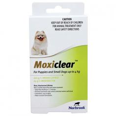 Buy Moxiclear Flea & Tick Control for Dogs online at cheapest price with free shipping in Australia.