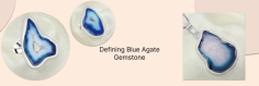 Blue Agate: History, Meaning, Healing Properties & Benefits

There are many legends associated with blue agate stone. Some people in the past claimed that the blue agate gemstone as well as blue agate jewelry can turn its wearer invisible. Many ancient civilizations have used Blue Agate for making jewelry such as blue agate rings, blue agate pendants, blue agate earrings, blue agate necklaces, and blue agate bracelets. Blue agate has also been used by ancient civilizations for making ornamental artifacts and for making objects such as statues.
