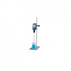 Labnic Overhead Stirrer is a digital model for stirring up to 20L with an LCD display and speeds from 50 to 2200 RPM with ±3 RPM accuracy. It operates within 5 to 40 °C, offering high reliability and safety circuits that stop the device in case of anti-stall or overload.