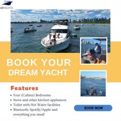 Book your dream yatch