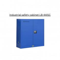 Industrial Safety Cabinets LB-44ISC are dual walled corrosion and fire resistant units with 38 mm insulating air space. With a three point stainless steel bullet latching system and explosion proof lock, the cabinets are designed for safe storage of flammable liquids.

