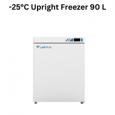 Labtron-25°C Upright Freezer comprised with direct cooling method is a 450 L microprocessor controlled upright type unit unit with a temperature range of -10 to -25 °C and direct cooling with manual defrost. It features eco-friendly refrigerant, low maintenance, a digital display, an advanced alarm system, and efficient refrigeration.