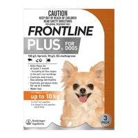 Fleas and ticks are the worst enemies of dog. To protect your dog from the harmful effects of flea and tick infestation, Frontline Plus for dogs is the ultimate prevention treatment. This fast-acting topical treatment kills adult fleas within 12 hours of application and ticks within 48 hours of application.  Get Best Flea, Tick, and Worm treatment for Dogs and Cats at best price online at VetSupply