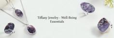 Divine Harmony: Tiffany Jewelry for Balance and Well-Being

Tiffany Gemstone is also known as Bertrandite, discovered in the 1970s in Utah, USA. It is a natural gemstone found in the delightful colors of yellowish-brown, white, black, lavender, and purple. The alluring crystal, Tiffany Stone is composed of a mixture of stones consisting of Opal, Purple Fluorite, Clear Quartz, and Bertrandite.