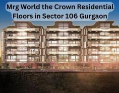 The residences at Mrg World the Crown Floors in Gurgaon are constructed from premium materials and are equipped with high-end features such as a swimming pool, ample parking for vehicles, VRV air conditioning for every apartment, contemporary kitchens, two private elevators for the eight units, communal garden areas for all inhabitants, and a spacious clubhouse of 25,000 sqft.

