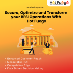 Transform your BFSI digital strategy with Hot Fuego! As your banking digital advertising agency, we deliver tailored solutions to elevate your brand. 
