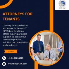 Looking for experienced attorneys for tenants? BPCS Law Evictions offers expert paralegal support to assist your case with precise eviction documentation and evidence. Ensure your tenant clients receive the best support—contact us today to get started!
