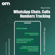 Stay connected and informed with ONEMONITAR’s powerful tracking features. Our app offers real-time monitoring of WhatsApp chats and calls, ensuring you’re always up-to-date with conversations and interactions. With our advanced number tracking, you can pinpoint exact locations and keep tabs on activity seamlessly. Whether you’re managing a team or ensuring family safety, ONEMONITAR delivers reliable, instant insights into WhatsApp communications and phone numbers.

Experience comprehensive control and visibility with ONEMONITAR today.

#WhatsAppMonitoring
#PhoneTracking
#RealTimeTracking
#ONEMONITAR
#WhatsAppSpy
#CallMonitoring
#ChatTracking
#NumberTracking
#DigitalSafety
#ParentalControl
#TeamManagement
#SpyApp
#PhoneMonitoring
#WhatsAppSecurity
#InstantInsights
