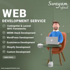 Elevate your digital presence with our Web App Development Services Company in Rajkot.  As a leading Website Development Services Company, we specialise in crafting tailored solutions that align with your business goals. From conceptualisation to deployment, our team ensures a seamless and high-performance app experience for your users so they can partner with us to bring your web app vision to life and stand out in the Indian market.

Visit: https://www.swayaminfotech.com/services/web-development/
