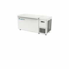  Labtron-86°C Ultra Low Temperature Chest Freezer offers 668 L capacity and platinum resistor temperature sensors for -40 to -86°C of adjustable temperature range, branded compressor, EBM fan, eco-friendly refrigerant, steel exterior, stainless interior, digital display,
 advanced alarms. 
