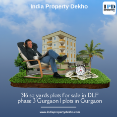 Looking for a 316 Sq. Yards Plot for Sale in DLF Phase 3 Gurgaon, You can get more details online on indiapropertydekho, Best Deal Buy Now
