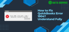 Learn how to troubleshoot and resolve QuickBooks Error 1904, which occurs during installation or updates. Follow our step-by-step guide to fix this issue and prevent it from recurring.