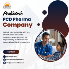 At Sunwin Healthcare, we take quality control to the highest level to ensure that our Pediatric PCD Pharma Franchise medications meet the most stringent standards. Our dedicated team utilizes state-of-the-art technology and rigorous testing protocols to verify the purity, efficacy, and safety of every product. By adhering to international quality guidelines and conducting thorough inspections, we ensure that each medication is both reliable and effective for our young patients. Trust Sunwin Healthcare for pediatric products that prioritize the health and well-being of your loved ones.
https://sunwinhealthcare.in/sunwin-junior-pediatric-pcd-company/
