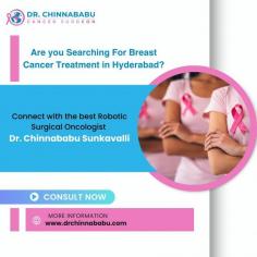 Discover expert breast cancer treatment in Hyderabad, India with Dr. Chinnababu Sunkavalli, renowned for his over 20 years of extensive surgical experience. With advanced skills and compassionate care, he is trusted to provide effective care patient solutions. Book a consultation today