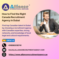 Find top Canadian talent in Dubai by choosing a recruitment agency with Canadian expertise, strong networks, and knowledge of local legal and cultural requirements.