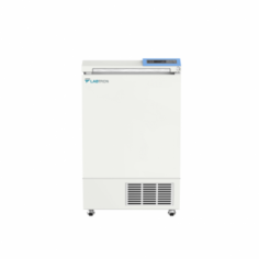 Labtron-86°C Ultra Low Temperature Chest Freezer  features a 50-L  capacity, cooling range of -40°C to -86°C, direct cooling, manual defrost, microprocessor control, SECOP compressor, EBM fan, CFC-free refrigerant, 
and a high-quality steel plate exterior.
