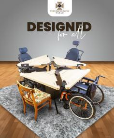 adjustable table for wheelchair
Experience inclusive dining with our versatile table—adjustable, mobile, and stylish. Perfect for homes, restaurants, and healthcare facilities.
