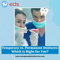 Temporary vs. Permanent Dentures: Which is Right for You?

Permanent and temporary dentures have their share of advantages and would help serve different needs. This type of denture is a quick and hassle-free solution, especially for people who need to be careful about their looks, so a Same-Day Denture is necessary. Be it affordable dentures or full denture implants, the important thing is to choose what will best serve your needs for a healthy, functional, and comfortable smile.