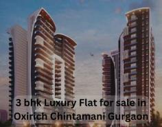 The 3 Bhk Luxury Apartment for Sale in Oxirich Chintamani Gurgaon offers a dedicated parking space, ensuring that your vehicle is secure and easily accessible. The 24/7 security provides peace of mind, knowing that your home and loved ones are protected at all times. 