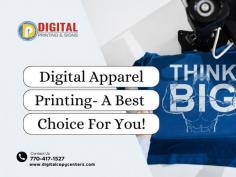 Personalize your own custom hats and t-shirts in Atlanta, GA, with our dependable printing services. Create unique shirts for your business or event. Call Now!
