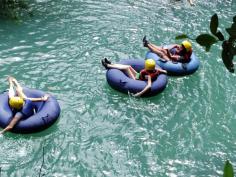 Along the way, our knowledgeable guides will point out the diverse wildlife, including wild birds, frogs, and mammals, that call this park home. The trail will take you through lush forests, across two hammock bridges, and past bubbling gas outlets before arriving at five outstanding locations.

Book now: https://riocelesteaventuras.com/tours/rio-celeste-hike-from-la-fortuna/