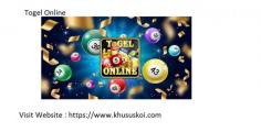 Togel Online is an increasingly prominent gambling site and has expanded in the last few years in its popularity. Be cautious when selecting the site they prefer examine its license to ensure that it offers adequate security measures before selecting their online togel platform of choice. If you are a visitor to this website https://www.khususkoi.com then you'll be able to access more in addition to Daftar Togel on the internet platform.