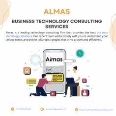 Almas is a leading business technology consulting company, offering innovative solutions to enhance your operations and drive growth. Our expert team tailors strategies to meet your unique needs, ensuring success in a rapidly evolving digital landscape.
https://almaswebconsulting.com/

