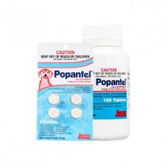 Popantel is a widely used worm control oral treatment. Highly effective in treating various intestinal worms in canines, Popantel further prevents re-infestation. It kills and controls hookworms, roundworms, whipworms and tapeworms including Hydatid tapeworms. One tablet per 10 kg bodyweight of dog is standard and treats gastrointestinal worms in breeds of dogs.
