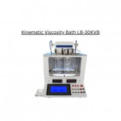 Kinematic viscosity bath LB-30KVB is a semi-automatic tester integrated with a digital controller for maximized temperature stability. Calibrated glass capillary viscometer provides accurate measurement under gravity at precisely controlled temperature. Conforms to ASTM D445 standard test method for kinematic viscosity.

