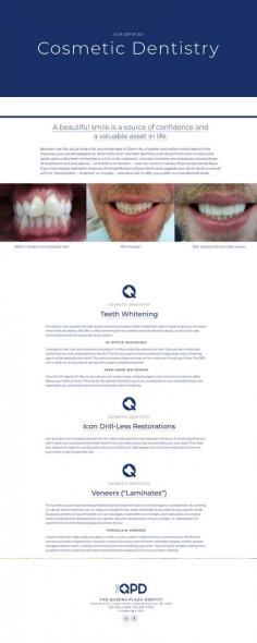 At The Queens Plaza Dentist, our experienced team is dedicated to providing expert care with clear aligners and Invisalign treatments. With years of experience in orthodontics, our skilled dentists use advanced techniques to design personalized treatment plans that address your unique dental needs.

Learn More- https://www.theqpdentist.com/services/cosmetic-dentistry

