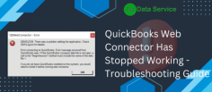 Struggling with the "QBWC Has Stopped Working" error in QuickBooks? Discover the causes, symptoms, and effective solutions to get your QuickBooks Web Connector up and running smoothly again.