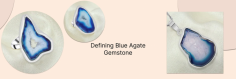 Blue Agate: History, Meaning, Healing Properties & Benefits

One of the few gemstones that embodies inner beauty is blue agate. Before we begin our discussion on blue agate, let's discuss what agates are. Agates are a variety of chalcedony. From the surface, or from outside, they look distasteful and less desirable. However, when these stones are cracked open, you will discover a beautifully banded and vividly patterned interior. This interior of agate has bright colors as well as banded shapes. Because of this beauty, these agates are used in making gemstone jewelry, like blue agate jewelry.