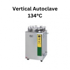 Labmate Vertical Autoclave is a top-loading compact,  unit offering quick, precise sterilization. With a capacity of 35L and a temperature range of 0 to 134°C, it features an energy-efficient microprocessor control system and automated outflow of cool air and steam for easy use.
