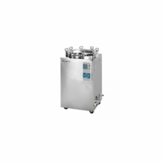 Labtron Vertical Autoclave is a top-loading 35L steam sterilizer constructed from high-alloy stainless steel. It features auto-protection for safe operation at 0.22 MPa pressure and temperatures ranging from 105 to 134 °C. The autoclave also includes an automatic cool-air discharge system.
