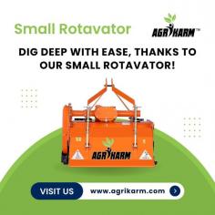 Discover the top benefits of using a small rotavator from AgriKarm. Our compact rotavators are designed to offer efficiency, versatility, and ease of use, making them a perfect choice for various agricultural tasks on smaller plots of land
https://agrikarm.com/product/small-rotavator