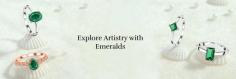 Emerald Jewelry: Unleash Your Inner Artist

Emeralds Jewelry hold a timeless beauty in the gemstone world with their deep green hues and jaw-dropping allure. But beyond their captivating elegance, emerald gemstone offers its wearers a range of healing benefits. When you feel overwhelmed, struggling, or confused, keeping an emerald close to your body helps restore balance and clarity of thoughts. 
