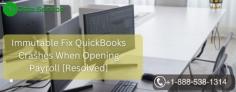 Learn how to resolve QuickBooks crashes when opening payroll with these troubleshooting steps. Keep your payroll operations running smoothly with our expert tips.