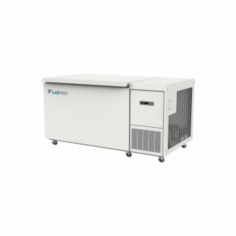 Labtron -86°C Ultra Low Temperature Chest Freezer features a 328 L capacity, microprocessor control, and platinum resistor sensors for precise temperature control from -40°C to -86°C. It offers low-noise operation with a branded compressor, EBM fan, environment-friendly refrigerant, and backup battery.
