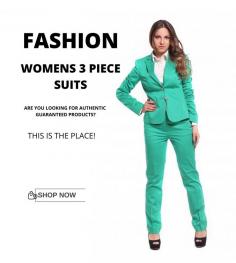 Womens 3 piece suits is a great alternative to one piece outfit.  You can throw away the troubles of dressing matching with matching 3 piece womens pant suits. Grab vary three piece pant sets on global lover at cheap wholesale price and enjoy the fast delivery.
Source Link: https://www.global-lover.com/womens-3-piece-suits/