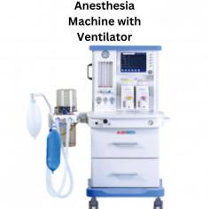 Abimed Anesthesia Machine with Ventilator is a sophisticated surgical tool offering various ventilation modes (IPPV, V-A/C, and P-SIMV), adjustable tidal volumes (20–1500 mL), and a 10.4-inch TFT LCD for real-time monitoring of vital parameters. It ensures precise, safe anesthesia delivery.