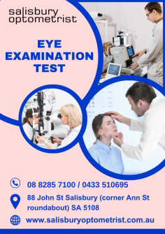 Eye Examination Test - Salisbury Optometrist

As one of the most important sense organs of your body, the eyes need to be constantly taken care of. It is never a good idea to ignore any issues that occur in your eyes. An eye examination test evaluates visual acuity, eye coordination, and overall eye health. It involves reading charts, checking eye muscle movements, and using specialized tools to detect any refractive errors or eye diseases. You will get a comprehensive eye examination at Salisbury Optometrist from expert professionals who will take care of your vision for you.

