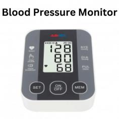 Abimed the Blood Pressure Monitor  uses the oscillometric measuring method with a blood pressure accuracy of ±3 mmHg (±0.4 KPa). It features automatic pressurization by an air pump and is a compact, lightweight unit, making it easy to use and portable.