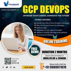 GCP DevOps Training in Ameerpet - Visualpath offering Google Cloud Platform DevOps training, available worldwide. Learn to automate infrastructure with tools like Terraform and Google Cloud Deployment Manager, build CI/CD pipelines using Google Cloud Build, and manage containers with Google Kubernetes Engine (GKE). Book A Free Demo at +91-9989971070. 
Visit  Blog: https://visualpathblogs.com/
WhatsApp: https://www.whatsapp.com/catalog/919989971070
Visit: https://visualpath.in/devops-with-gcp-online-training.html