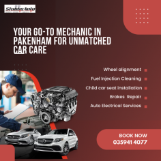 Looking for a reliable mechanic in Pakenham? Our skilled team delivers exceptional auto repair and maintenance, ensuring your vehicle runs smoothly and efficiently. Whether it's routine service or complex repairs, we provide expert care and precision. Trust us for top-quality service and get back on the road with confidence. Visit https://stubbsauto.au/ today!