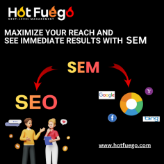 Hot Fuego's SEM & PPC experts will help you unlock your full potential online. Our proven search engine marketing services drive results and maximize ROI. Partner with us to ignite your online presence and dominate the digital landscape. 
