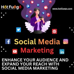 Set your brand on fire with Hot Fuego's social media mastery! Ignite your online presence and spark engagement with our dynamic marketing solutions 
