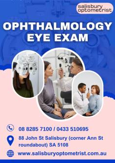 Ophthalmology Eye Exam - Salisbury Optometrist

Not all eye tests are the same. Some need to be more detailed to detect any problem in the patient's eyes. An ophthalmology eye exam is performed by an ophthalmologist, a medical doctor specializing in eye care. It includes a comprehensive assessment of vision, eye health, and potential eye diseases using advanced diagnostic techniques and equipment. You can get such an eye exam at Salisbury Optometrist from professionals who are experts in their field and have experience dealing with all types of vision problems.
