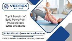 Childbirth is a transformative experience that can significantly impact a woman’s physical health, particularly the pelvic floor muscles. Early intervention with pelvic floor physiotherapy Edmonton after childbirth is highly recommended to support recovery and prevent long-term complications.To More:https://norcow.com/top-5-benefits-of-early-pelvic-floor-physiotherapy-after-childbirth/ , (825) 525-2852, southclinic@vertexphysio.ca

#pediatricphysiotherapyedmonton #pediatricphysiotherapy #pediatricphysiotherapyclinicnearme #pediatricorthopedicedmonton #pediatricphysiotherapynearme #pediatricphysio #pediatricphysiotherapistnearme #pediatricphysionearme #pediatricphysiotherapists #pediatricedmonton #pediatricoccupationaltherapyedmonton #edmontonpediatrics #pediatricsedmonton #physiotherapyedmonton